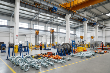 lifting systems, hoists, rigging hardware, and crane installations